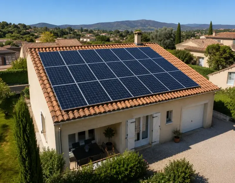 Prime à l'autoconsommation panneaux solaires Montmeyan — aide financière de l'État